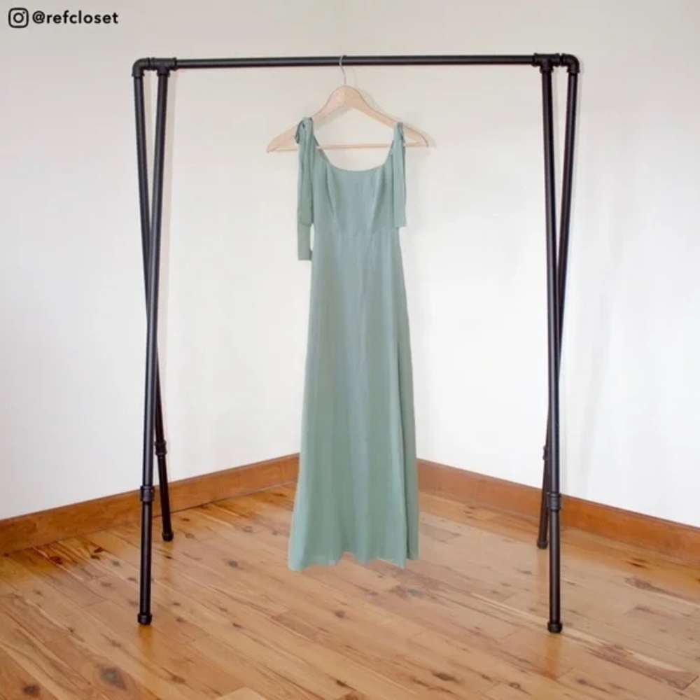 1HR SALE ⚡Reformation Westerly Dress (Celadon) - Picture 2 of 3